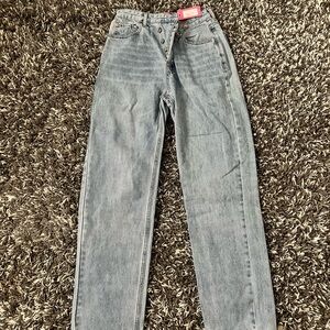 Edikted size small crossover jeans